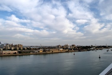Fototapeta na wymiar スエズ運河