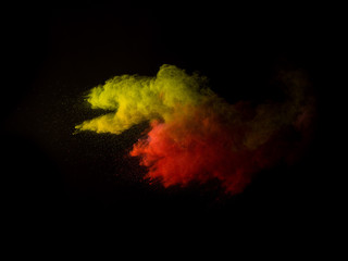 Sharp high speed smoke and powder