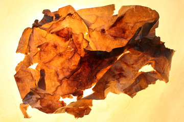 Scrumpled old paper