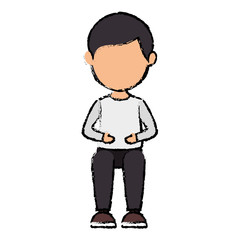 young man avatar character