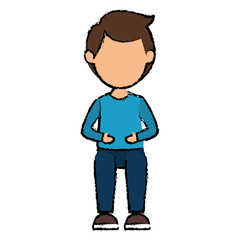 young man avatar character