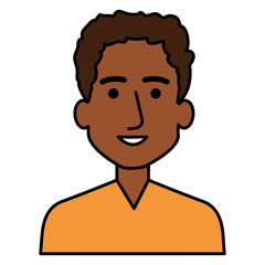 young black man avatar character