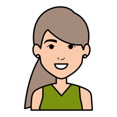 beautiful woman avatar character