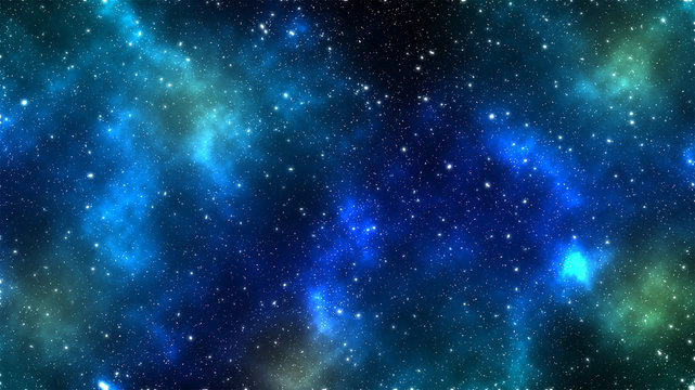 space and the starry sky
