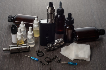 Adjustable electronic cigarette, Non carcinogenic alternative for smoking