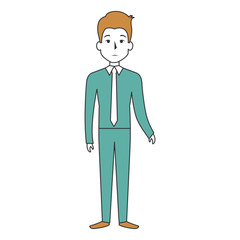 businessman avatar character icon