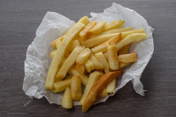 Close-up of home made burgers on wooden background