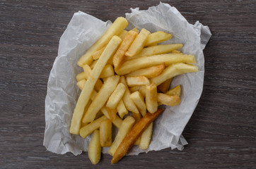 Close-up of home made burgers on wooden background