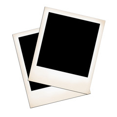 Old Photo Frames isolated on white 1