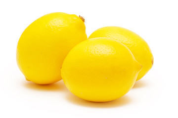 Lemon, studio image on white