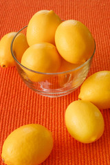 Lemons on the table