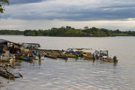 Rio atrato Quibdo Choco Colombia