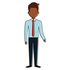 businessman avatar character icon