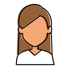 beautiful woman avatar character