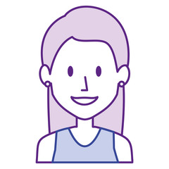 beautiful woman avatar character