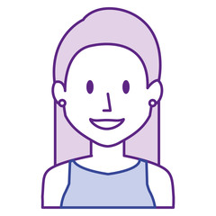 beautiful woman avatar character