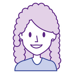 Obraz premium beautiful woman avatar character