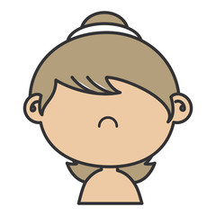 beautiful little girl shirtless character