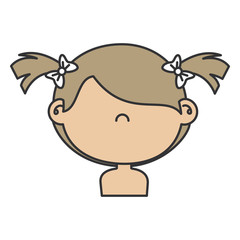 beautiful little girl shirtless character