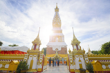 Fototapeta premium Wat Phra That Phanom at Nakorn-pranom provience, Thailand