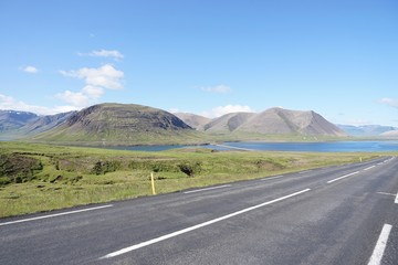 Landschaft auf der Snaefellsnes Halbinsel im Westen Islands 