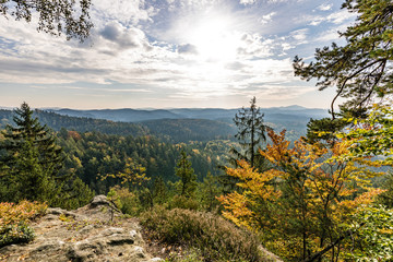 Obraz premium Elbsandsteingebirge