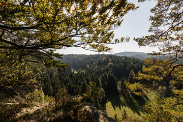 Fototapeta premium Elbsandsteingebirge