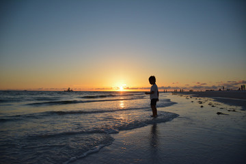 Obraz premium Quite Moment By the Beach