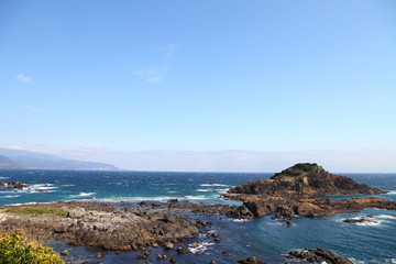 Tsumekizaki beach in Shimoda, JAPAN