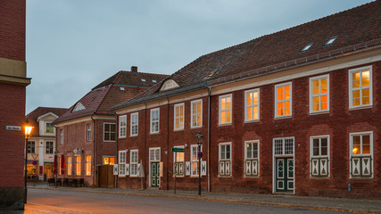 Gutenbergstraße Potsdam Holländisches Viertel am Abend