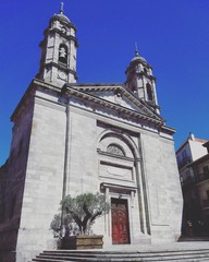 Vigo cathedral Galicia Spain