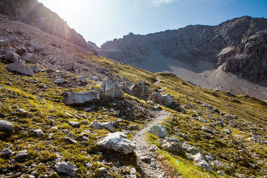 majastetic trakking way in austrian highland