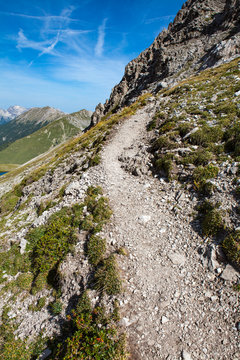 majastetic trakking way in austrian highland