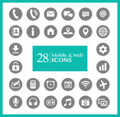 Mobile & Web Icons