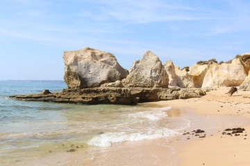 Fototapeta na wymiar Algarve plage