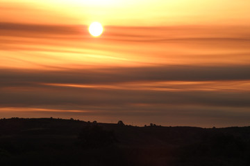 Sunrise in the countryside: Algarve, Portugal
