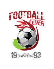 Obraz premium Footballfever