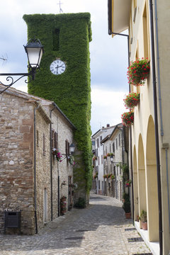 Frontino, old village in Montefeltro (Marches, Italy)