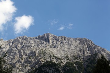 Karwendel range in the Bavarian Alps.