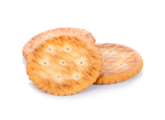 Biscuits isolated on a white background