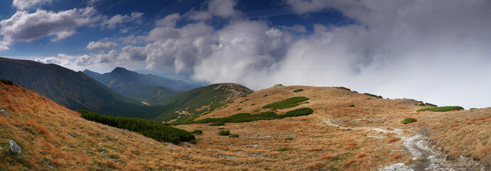 Panorama - Zuberec widok na Siwy Wierch © Ola i Eryk