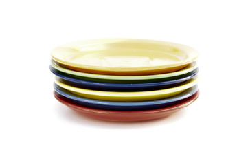 colored plates is an isolate