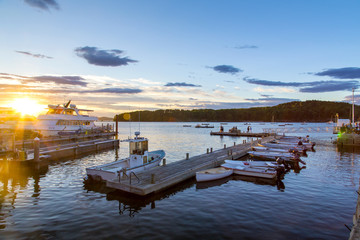 Bar Harbor in the Acadia National Park - 175255953