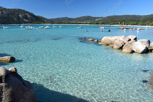 Plage De Santa Giulia Corse Stock Photo And Royalty Free