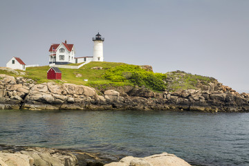 Nubble Lighthouse on Cape Neddick