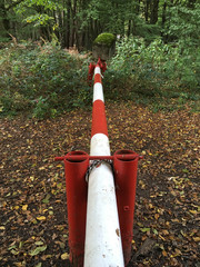 Grenzschranke seitlich