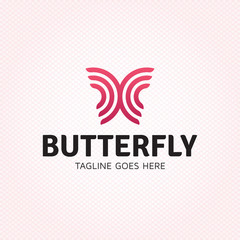 Butterfly Vector Logo Template