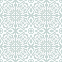 Abstract seamless pattern of wavy geometric forms. The optical distortion of the image.