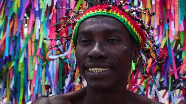 Portrait of Brazilian Guy from Bahia, Salvador