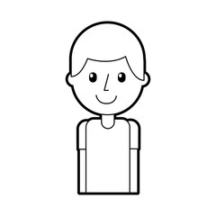 happy man teacher cartoon education